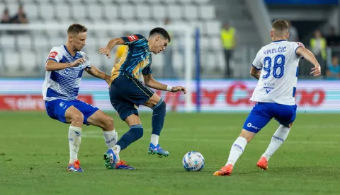 25.08.2024., stadion Opus Arena, Osijek - SuperSport HNL, 04. kolo, NK Osijek - HNK Rijeka. Photo: Borna jaksic/PIXSELL
