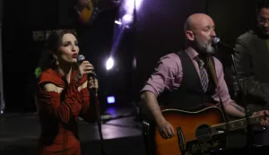 Osijek, 14. 02. 2025, Kulturni centar Osijek. Koncerntan dvorna, Franjo Krećma. Koncert Pavel.sniio GOKJKO MITIĆ