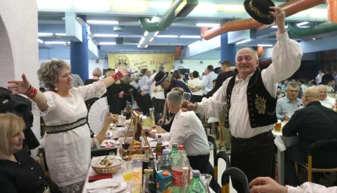 Osijek, 15. 02. 2025, STUC, tradicionalno Željino sijelo.sniio GOKJKO MITIĆ