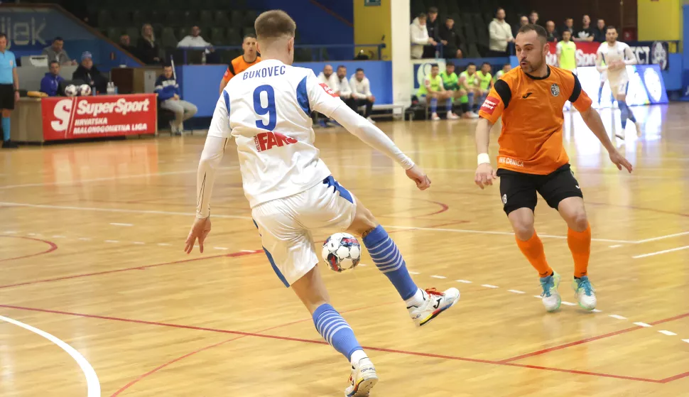 Osijek, 15. 02. 2025., SD Zrinjevac, Osijek - Crnica, SuperSport HMNLSNIMIO BRUNO JOBST