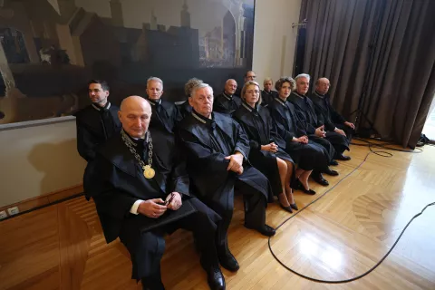  Inauguracija predsjednika Republike Hrvatske Zorana Milanovića koji u utorak u Uredu predsjednika na Pantovčaku polaže prisegu za svoj drugi petogodišnji mandat.foto HINA/ POOL/ Lana SLIVAR DOMINIĆ/ Damir SENČAR/ ds