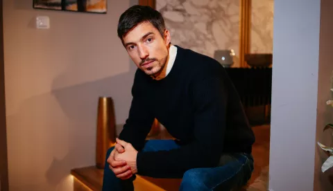 Cropix specijal.Zagreb, 200225.Glumac Marko Petric.Foto: Vedran Peteh/CROPIXFOTOGRAFIJU USTUPIO RTL ZA ILUSTRACIJU INTERVJUA U PRILOGU OBZOR PETKOM. ZABRANJENO DALJNJE KORIŠTENJE!!!