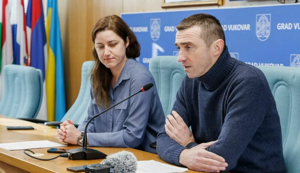 Pročelnica Martina Prepunić i gradonačelnik Ivan Penava