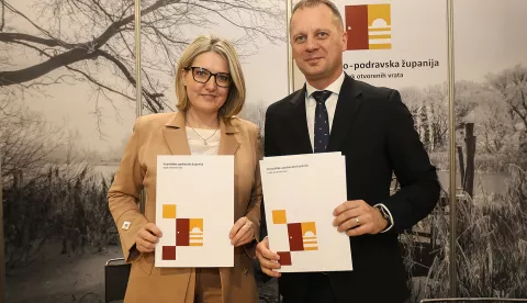 Jasna Vojnić i župan Igor Andrović