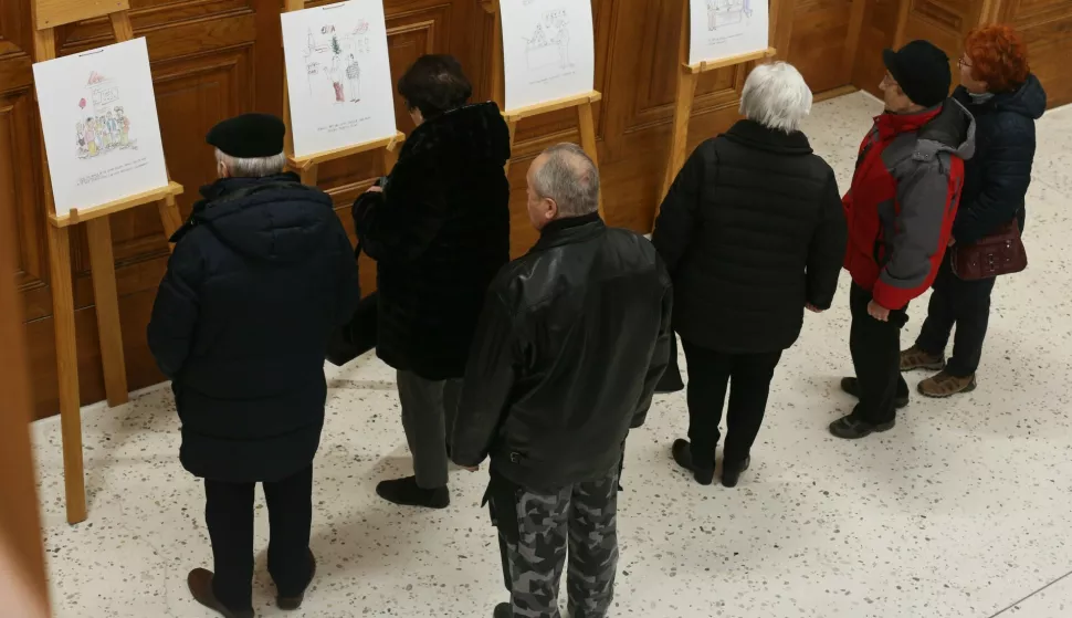 Belišće - Izložba karikatura Vladimira Vagnera do 20. ožujkaveljača 2025.