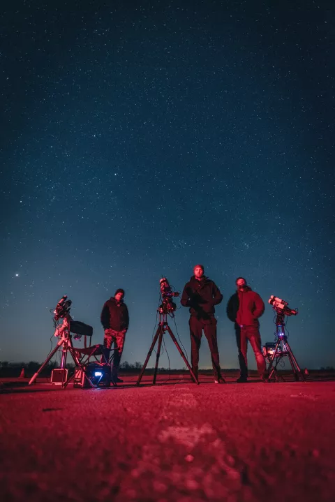Robert Žibreg i njegovi promatrači neba