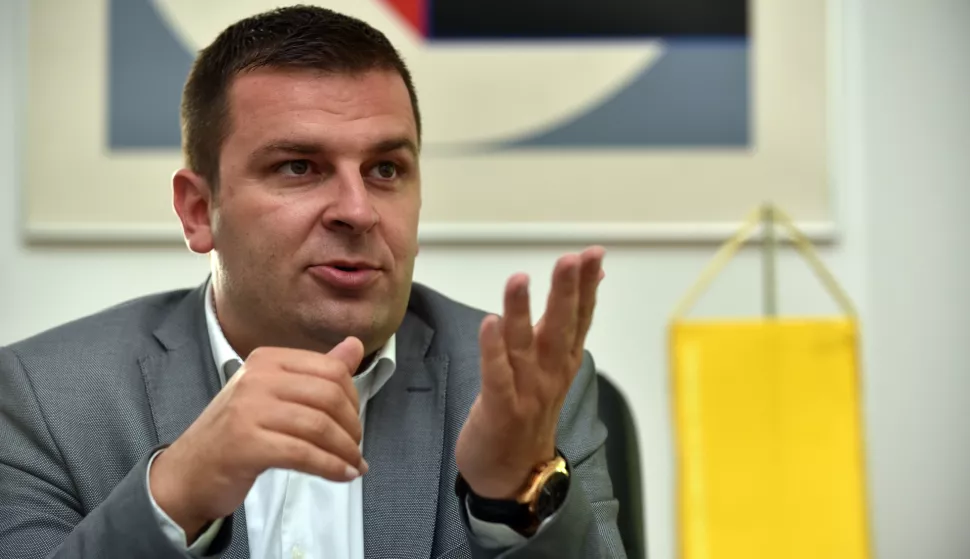 Zagreb, 17.06.2021 (pogled) - Dario Hrebak, HSLS, uz intervju D.Cigleneckog.foto Davor Kovacevicpogled