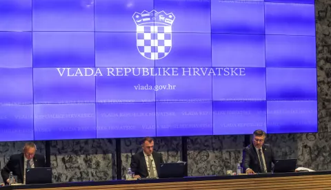 Zagreb, 09.01.2025. Redovita sjednica Vlade RH. Na fotografiji Andrej Plenković.foto HINA/ Admir BULJUBAŠIĆ/ abu