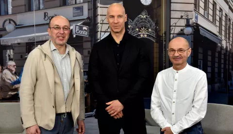 Krešimir Macan, Igor Metelko i Goran Aleksić