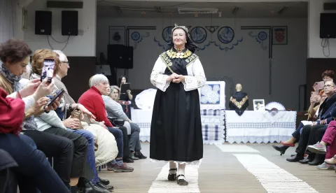 Osijek, 28. 02. 2025., K. P. Svačića 36, Šokačka grana, šokački suveniri, manifestacija, revijaSNIMIO BRUNO JOBST