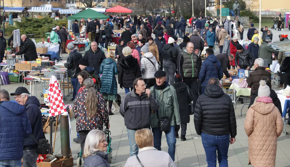 Osijek, 01. 03. 2025., Park kralja Držislava, sajam antikviteta, sajam antikviteta ožujakSNIMIO BRUNO JOBST
