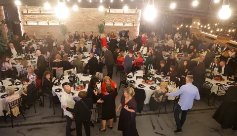 Osijek, 28. 02. 2025., Gardens Industry, 70 godina Udruge računovođa, obilježavanje, računovođe, Ivana Biro - predsjednica UdrugeSNIMIO BRUNO JOBST