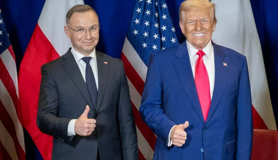 magazin trump dudaAndrzej Duda i Donald Trump podczas ostatniego spotkania w Waszyngtonie. 22.02.2025. (Fot. x.com/@WhiteHouse)