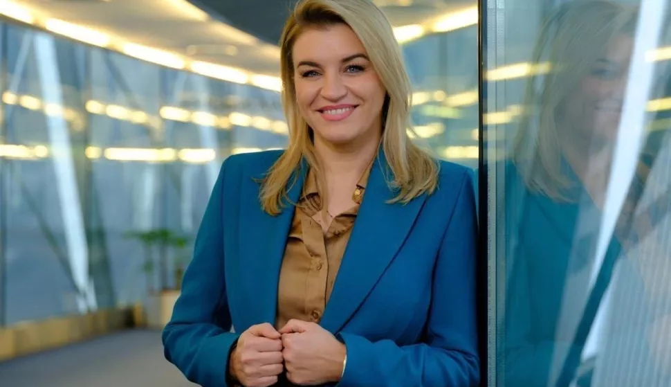 Hrvatska zastupnica u Europskom parlamentu Nikolina Brnjac2025.