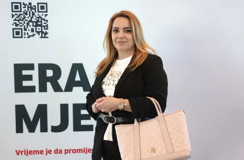 Osijek, 04. 03. 2025., GC, Era mjera, Konferencija o mjerama aktivne politike zapošljavanja, panel, Ana Savković SNIMIO BRUNO JOBST