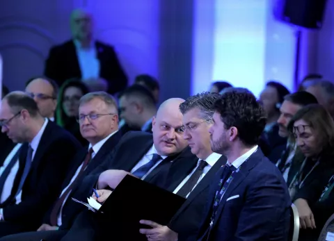 Ante Šušnjar i Andrej Plenković