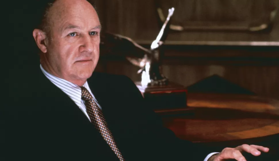 Los Angeles.CA.USA. Gene Hackman in (C) Paramount Pictures film, The Firm (1993)"nDirector: tSydney Pollack"nWriter: David Rabe, Robert Towne, David Rayfiel"nSource: John Grisham novel with same title "nRef:LMK106-SLIB060621-002"nSupplied by LMKMEDIA. Editorial Only. Landmark Media is not the copyright owner of these Film or TV stills but provides a service only for recognised Media outlets. pictures@lmkmedia.com /IPA/PIXSELL