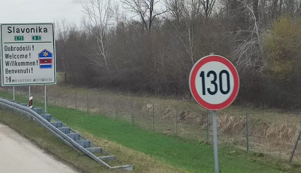 130 km/h dozvoljena brzina na autocesti