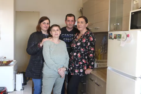 Zastupnica Alesandra, aistentica Elvira, štićenici Mario i Martina