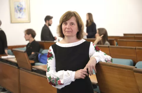 Osijek, 10. 03. 2025., Trg Sv. Trojstva, Rektorat, tjedan mozga, otvaranje tjedna mozga, MArija HefferSNIMIO BRUNO JOBST