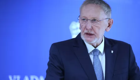 Zagreb.6.2.2025. Sjednica Vlade RH.Na slici Davor Božinović. foto HINA/ Tomislav Pavlek/ tp