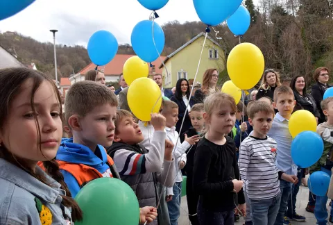 Požega, 12. ožujka 2025. Otvorenje zgrade Dječjeg vrtića Požega. Andrej Plenković