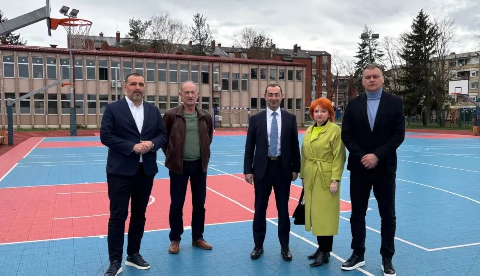 U obilasku škole, ožujak 2025.ustupljena fotografija
