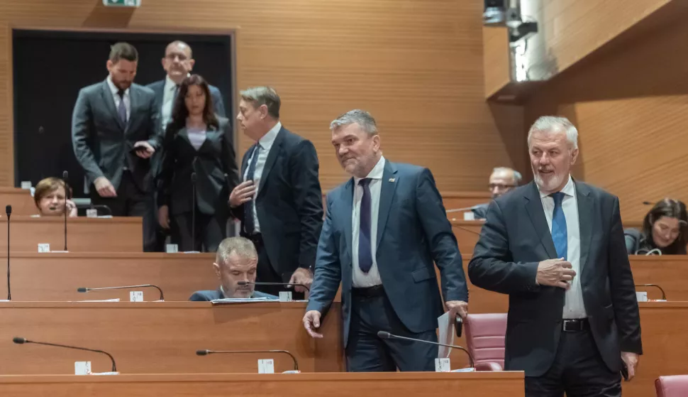Zagreb, 14.03.2025. - Saborski zastupnici glasaju o raspravljenim točkama.Na fotografiji Ante Sanader.foto HINA/ Edvard ŠUŠAK/ es