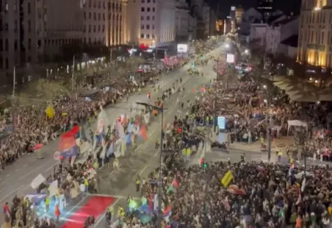 srbija beograd prosvjed