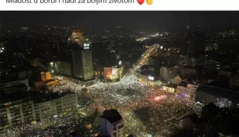 Josipa podržala prosvjed