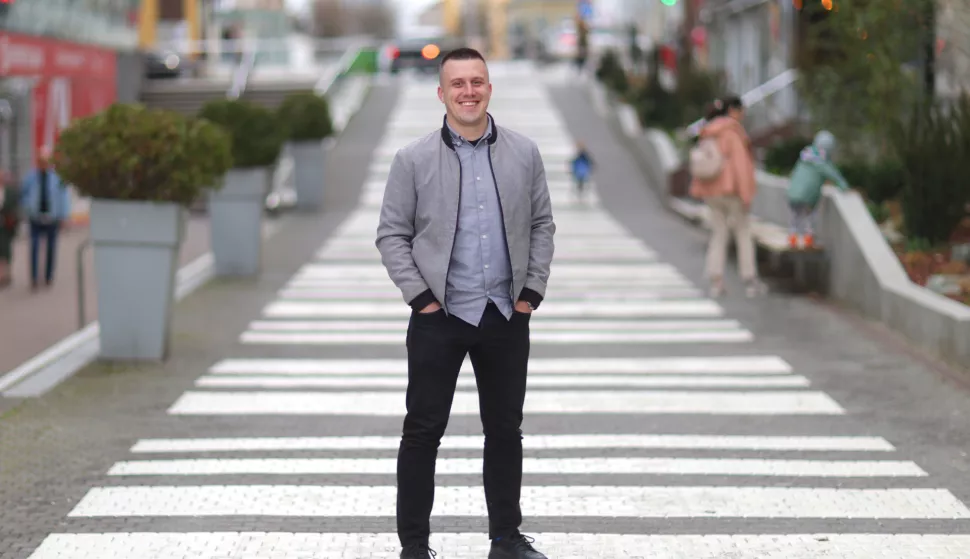 Osijek, 14. 03. 2025., Ribarska ulica, Ivan Batinić, arhitekt, povratnikSNIMIO BRUNO JOBST