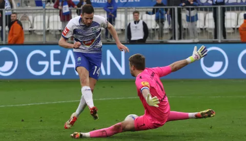 Osijek, 16. 03. 2025, Opus Arena, nogomet, SuperSport HNL 24/25. Osijek -Varaždin, Marko Soldo (14).snimo GOJKO MITIĆ