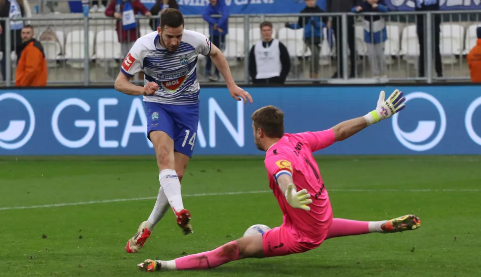 Osijek, 16. 03. 2025, Opus Arena, nogomet, SuperSport HNL 24/25. Osijek -Varaždin, Marko Soldo (14).snimo GOJKO MITIĆ