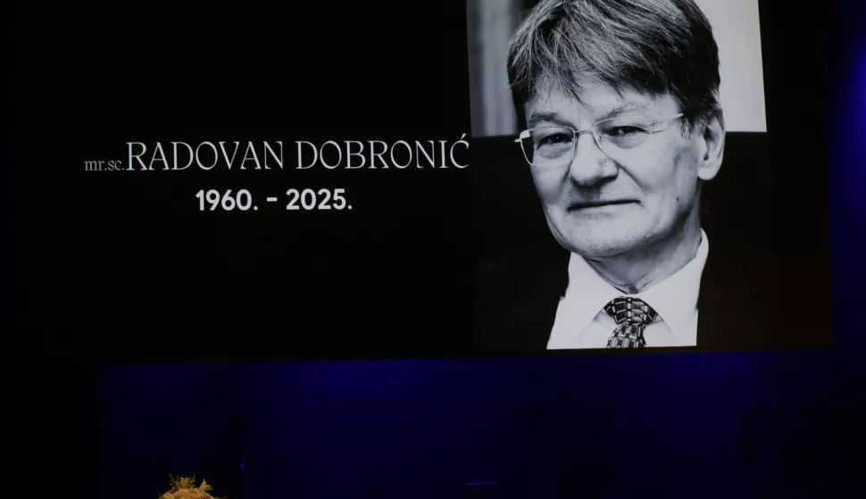 Zagreb, 17.03.2025.- Vrhovni sud Republike Hrvatske održao je komemoraciju za pokojnog predsjednika toga suda Radovana Dobronića.foto HINA/ Admir BULJUBAŠIĆ/ abu