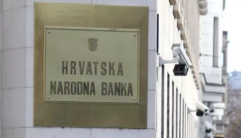 28.11.2017., Zagreb - Zgrada Hrvatske narodne banke. "nPhoto: Patrik Macek/PIXSELL 