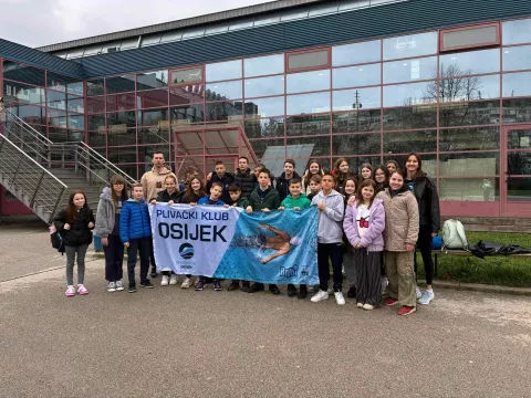 Plivački klub Osijek u Zagrebu