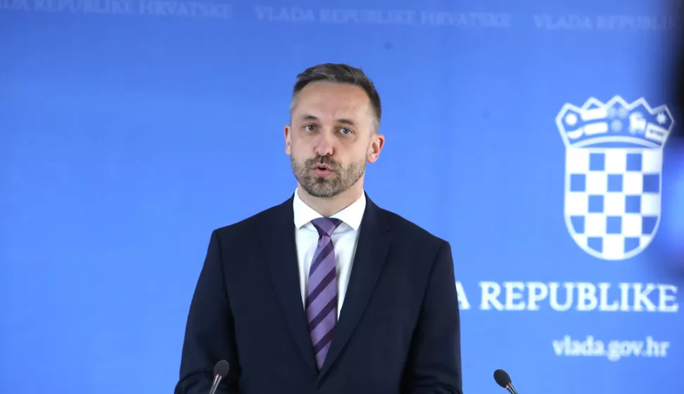 Zagreb, 05.12.2024. - Izjava ministra Marina Piletića nakon završetka 47. sjednica Vlade Republike Hrvatske. Na fotografiji Marin Piletić. Foto HINA /Zvonimir KUHTIĆ/ kuzo