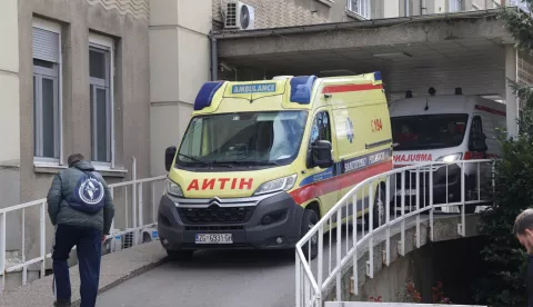 Zagreb, 18.03.2025.- Konferencija za medije Klinike za traumatologiju KBC-a Sestre milosrdnice povodom zaprimanja dva pacijenta ozlijeđena u požaru u Kočanima u Sjevernoj Makedoniji. Na fotografiji ilustracija traumatologije.foto HINA/ Admir BULJUBAŠIĆ/ abu