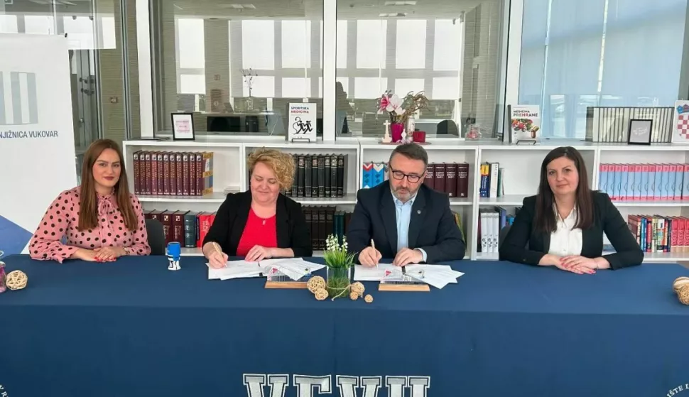 Potpisan ugovor o suradnji Veleučilišta Lavoslav Ružička Vukovar i Gradske knjižnice Vukovar