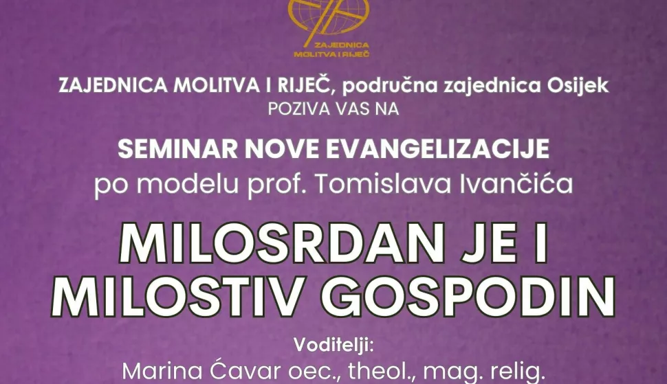 ZAJEDNICA MOLITVA I RIJEČ