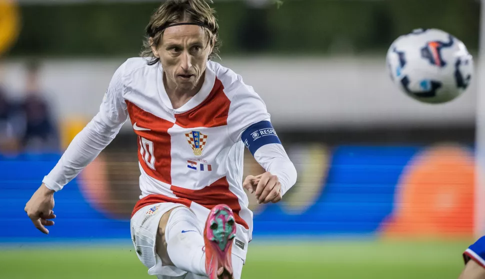 20.03.2025., stadion Poljud - UEFA Liga nacija, cetvrtfinale, prva utakmica, Hrvatska - Francuska. Luka Modric Photo: Zvonimir Barisin/PIXSELL