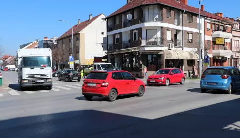 ĐakovoOžujak 2025.Križanje Jelačićeve i Starčevićeve