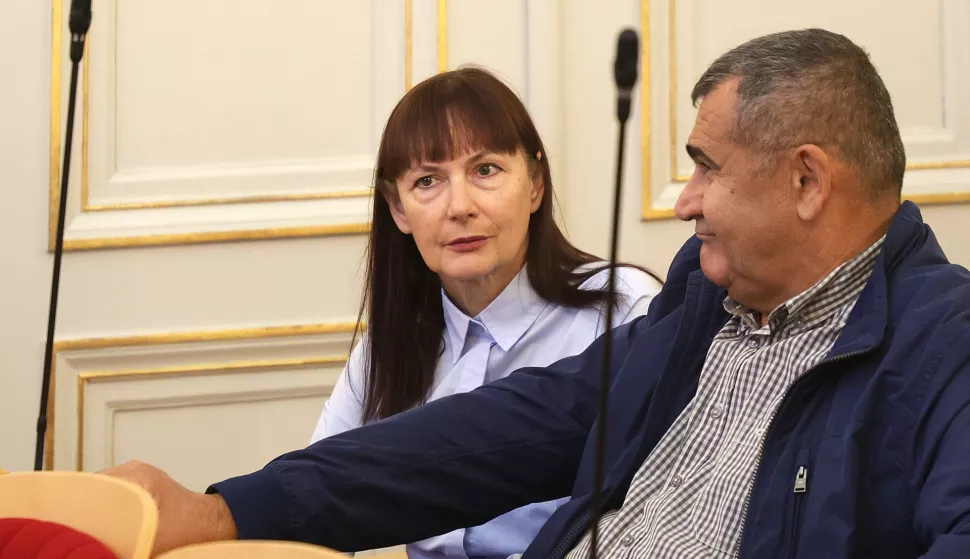 Osijek, 17. 10. 2024., Županijska ulica 4, sjednica Skupštine OBŽ, Vesna Vučemilović - vijećnicaSNIMIO BRUNO JOBST