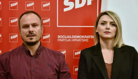 ĐAKOVO - predsjednici ŽO i GO, Sanja Bježančević i Danko KočišSTUDENI 2023.