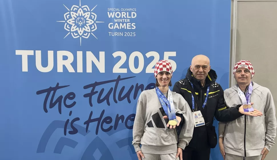 vukovar - GOLUBICA NA SPECIAL OLYMPICS WORLD WINTER GAMES TORINO 2025. OSVOJILA ZLATNU I SREBRNU MEDALJUožujak 2025.
