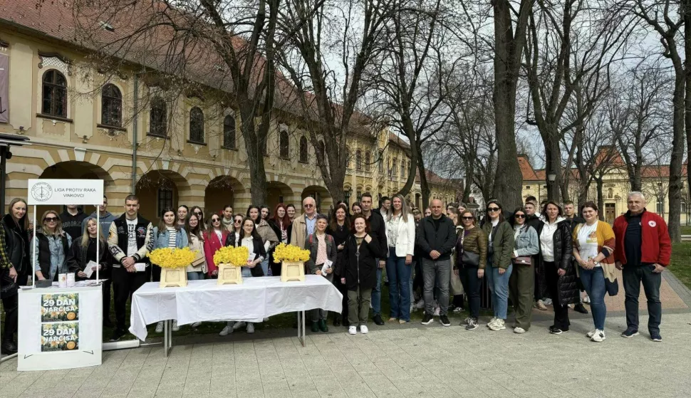 Vinkovci, Dan narcisa, rano otkrivanje raka dojke, ožujak 2025.