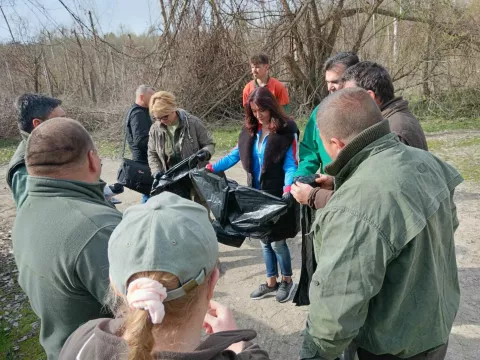 Akcija čišćenja dunavske obale u Batini