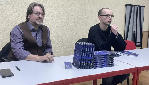 Littera Predstavljen roman "Siguran smjer" Igora Pavlina