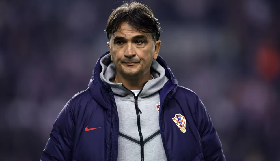 Split, 30.3.2025.- Stadion na Poljudu uo?i po?etka prve utakmice ?etvrtfinala nogometne Lige nacija Hrvatska - Francuska. Na slici Zlatko Dali?. foto HINA/ Damir SEN?AR/ ua