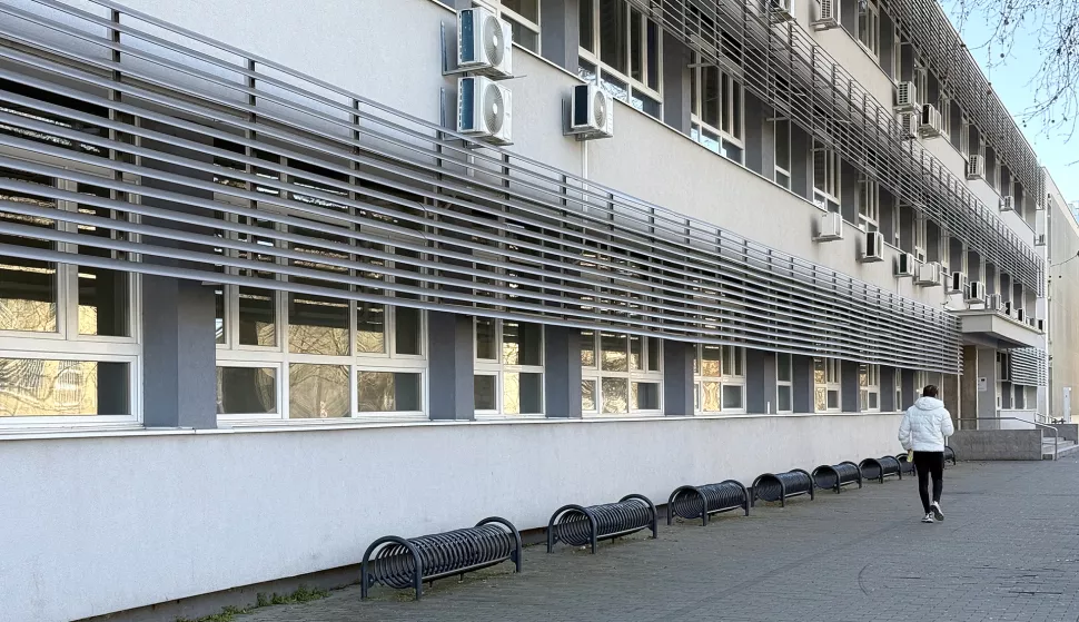 Osijek, 19. 03. 2025., Strojarska škola, Elektrotehnička i prometna škola Osijek, Štrajk u školama, štrajk, škola, štrajk u obrazovanju i znanosti, prazna škola - ilustracijaSNIMIO BRUNO JOBST